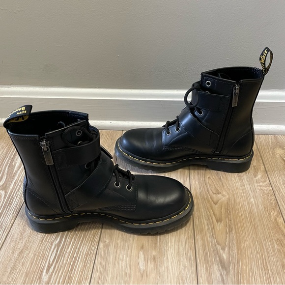 Dr. Martens 1460 Double Strap Zip Boot - Picture 4 of 6